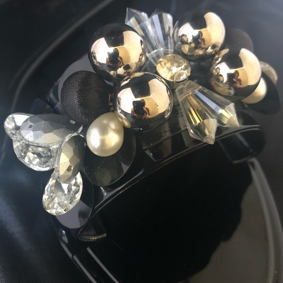 JELLY BLACK SLIDES SANDALS FOR WOMENS - Picture 3 of 4